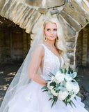 Beaded Bridal Veils